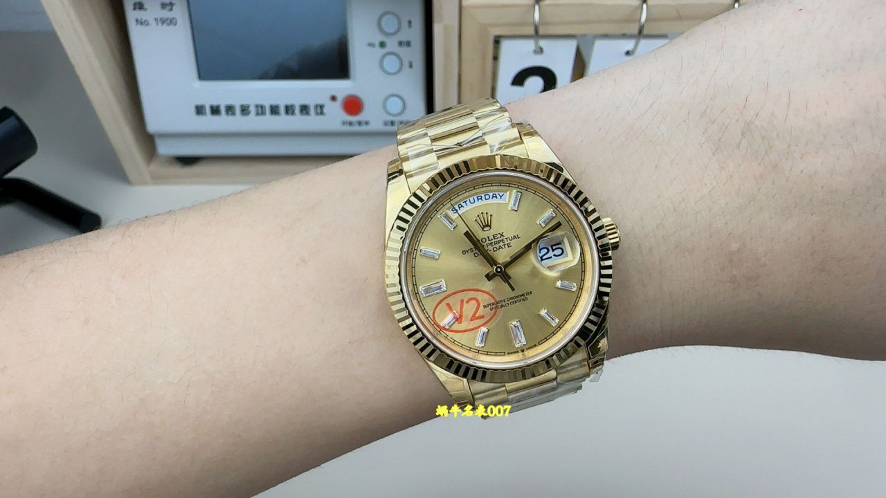 VS配重DD劳力士星期日历型超级克隆手表m228238-0005腕表 /  