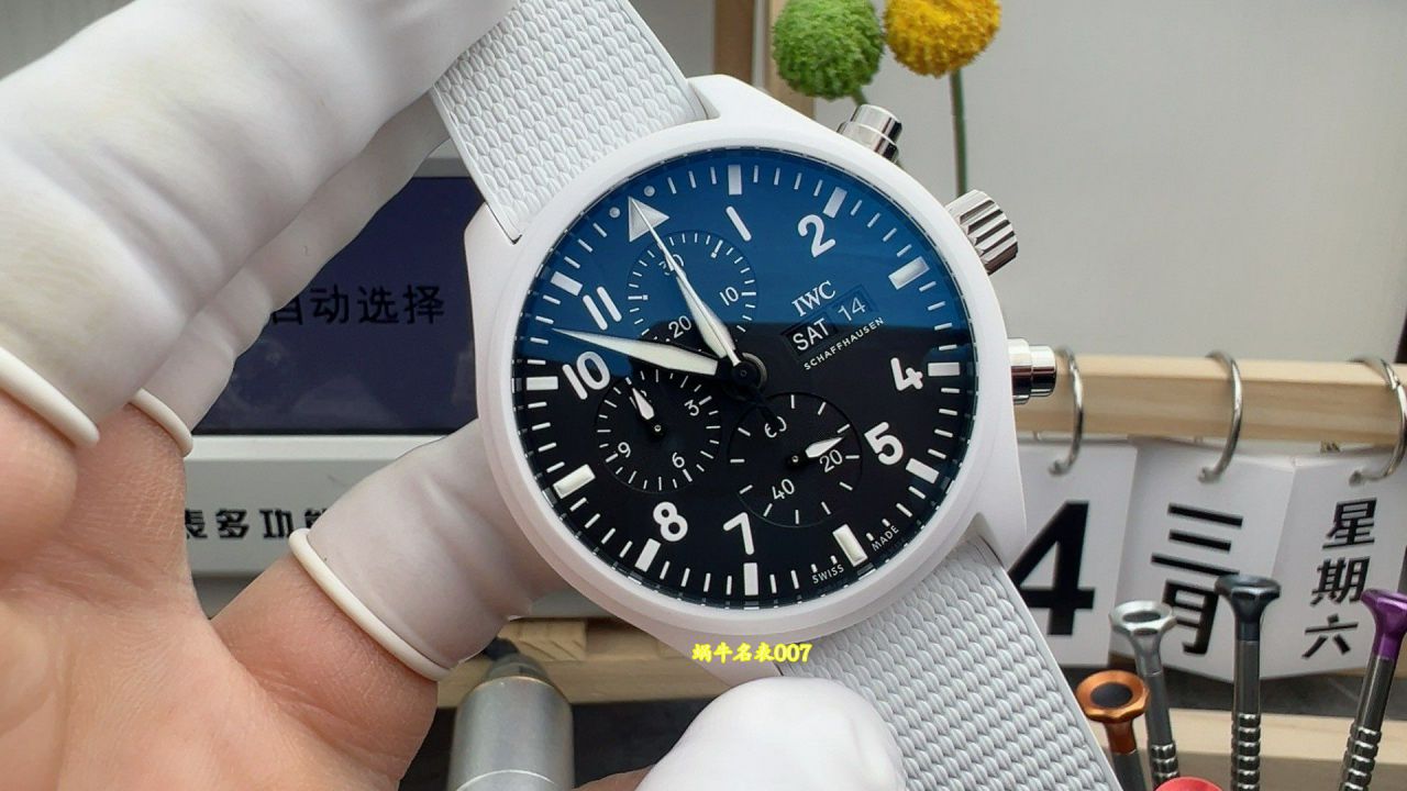 APS一体机芯IWC万国表飞行员一比一复刻手表IW389110腕表 /  