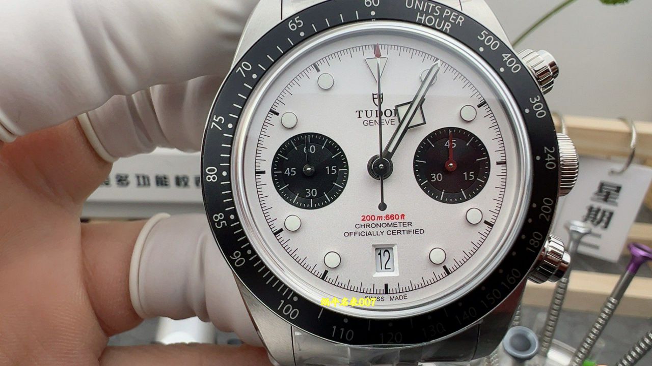 ZF计时帝舵碧湾复刻手表M79360N-0019腕表 /  