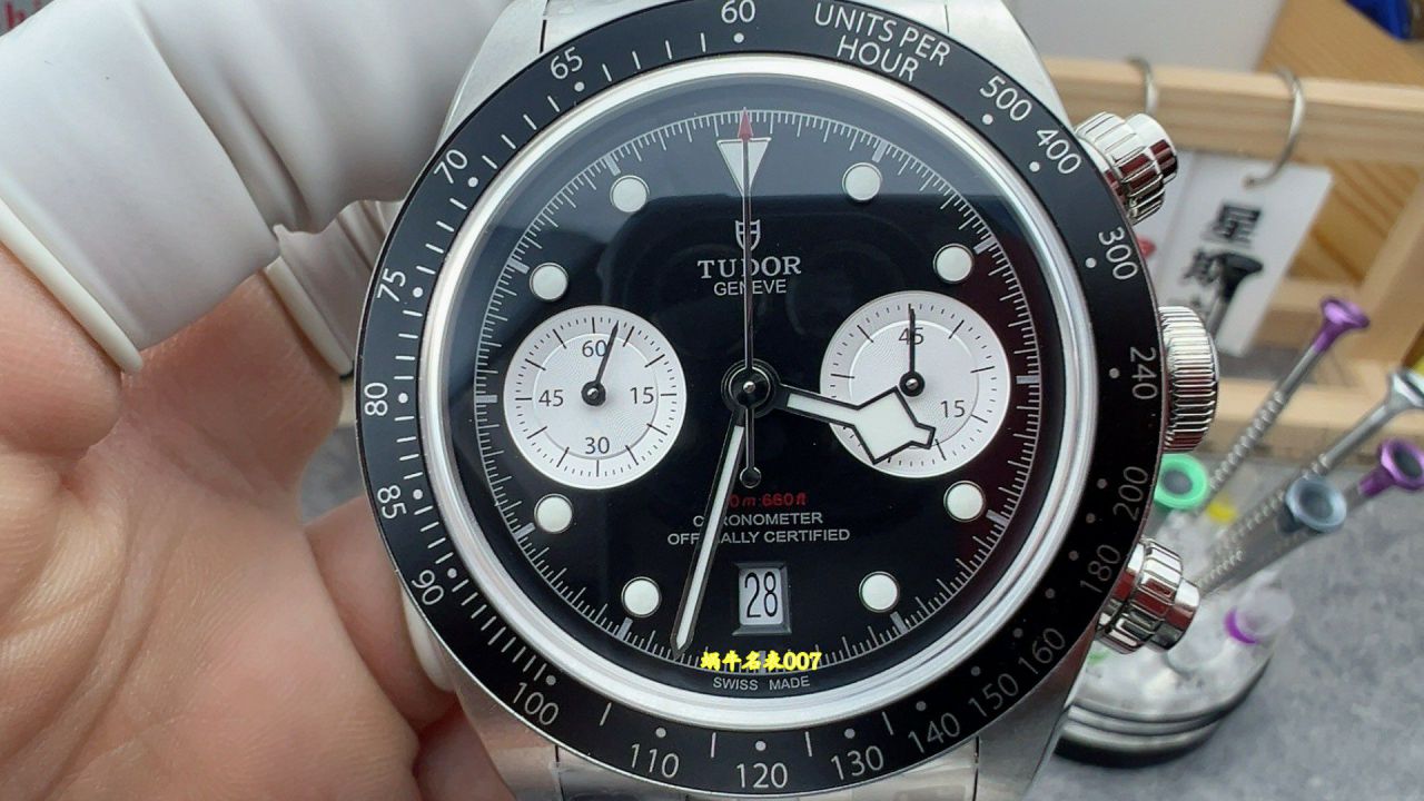 ZF黑面碧湾计时帝舵碧湾超A复刻M79360N-0013腕表 /  