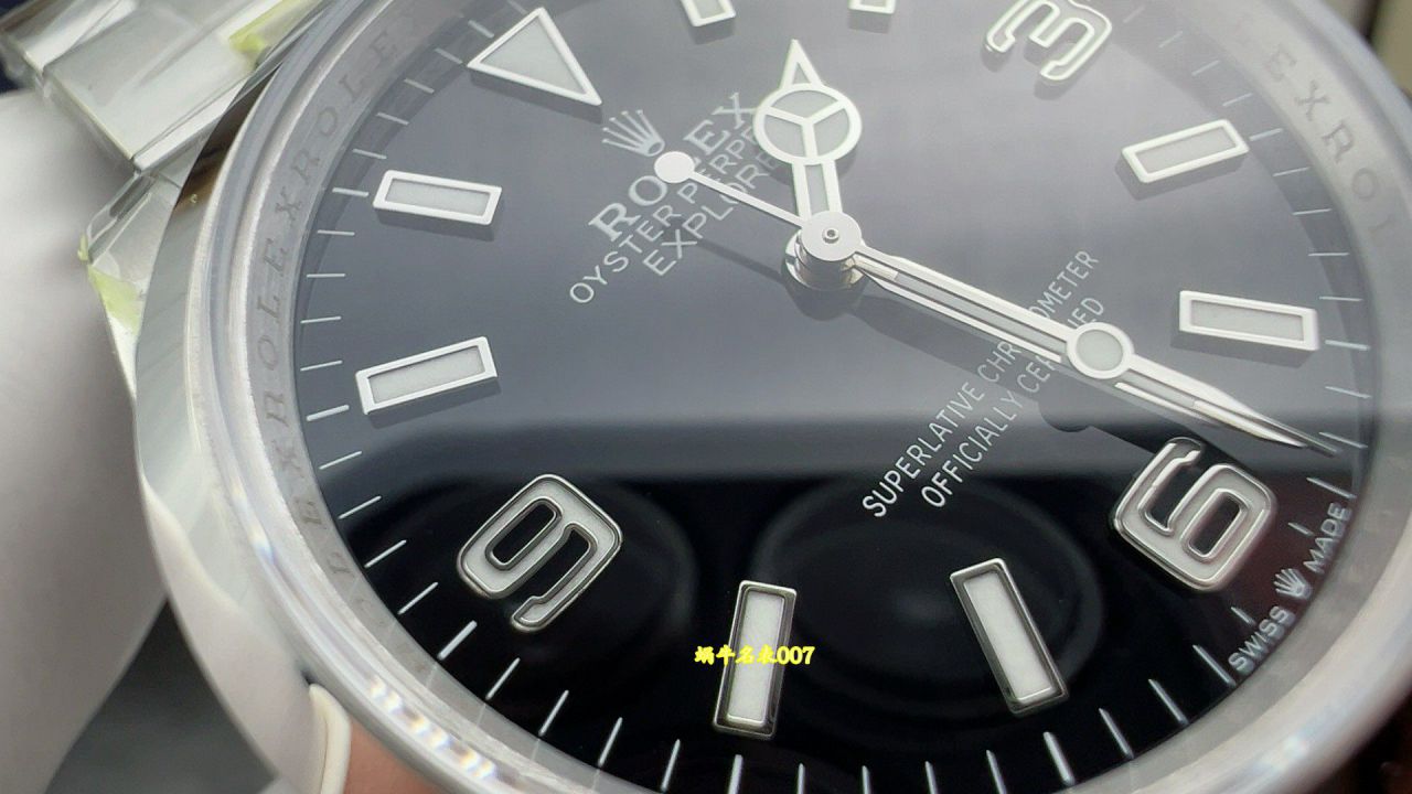 VS探险家一代劳力士探险家型顶级复刻手表m124270-0001腕表 /  