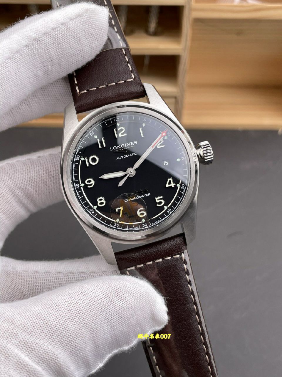 AF浪琴先行者顶级复刻手表L3.812.4.53.2腕表 /  