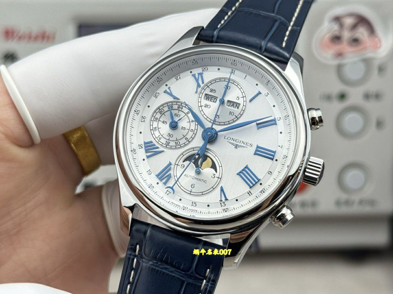 GS浪琴名匠八针复刻手表L2.773.4.71.2腕表 /  