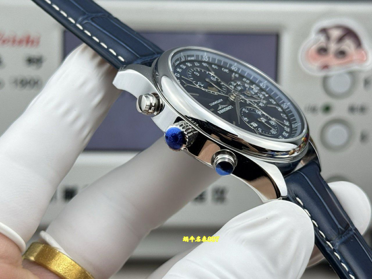 GS浪琴名匠计时八针复刻手表L2.773.4.92.0腕表 /  