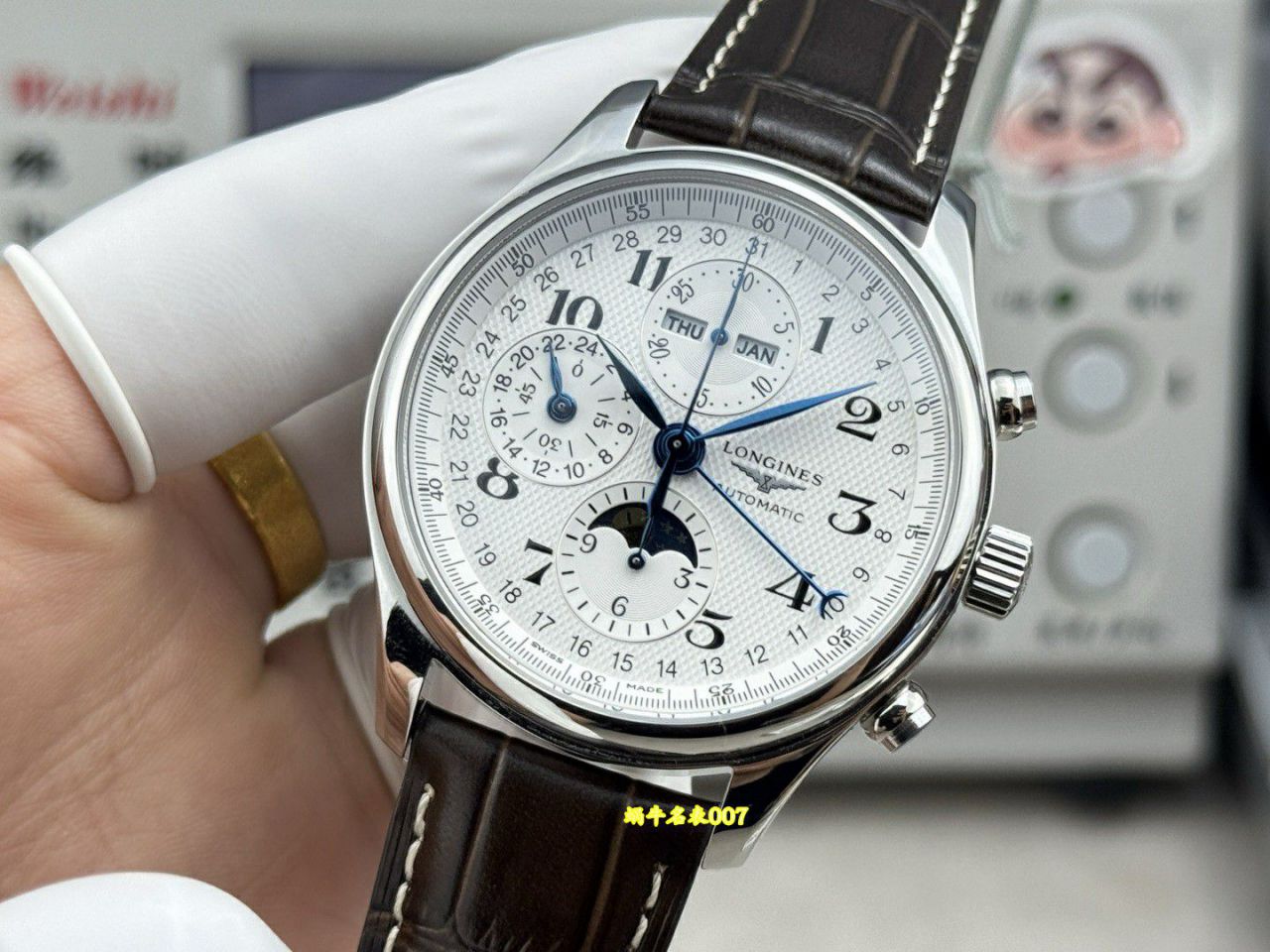 GS浪琴名匠八针复刻手表L2.773.4.78.3腕表 / 