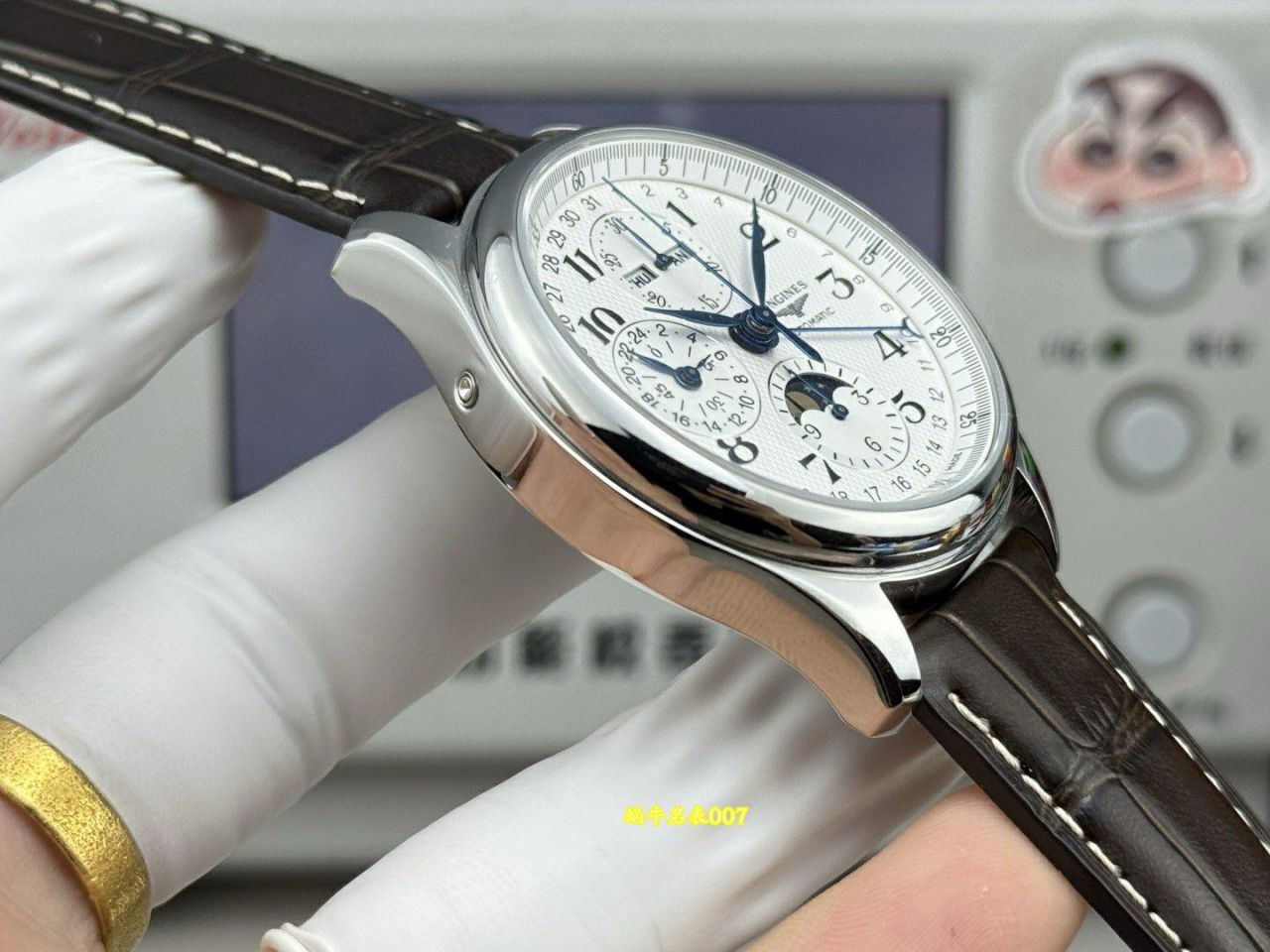 GS浪琴名匠八针复刻手表L2.773.4.78.3腕表 / 