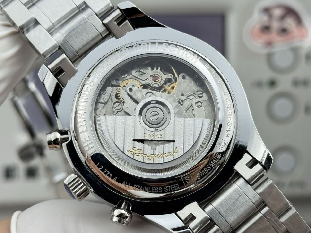 GS浪琴计时码表名匠顶级复刻手表L2.773.4.92.6腕表 /  