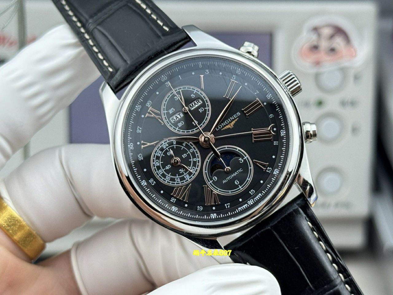 GS浪琴制表传统复刻手表L2.673.4.61.2腕表 /  