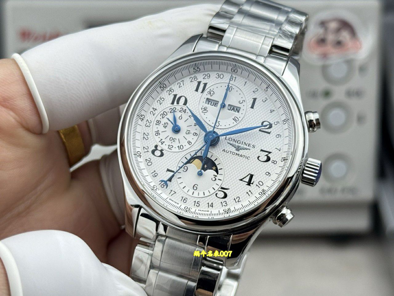 GS浪琴名匠系列L2.773.4.78.6复刻腕表 /  