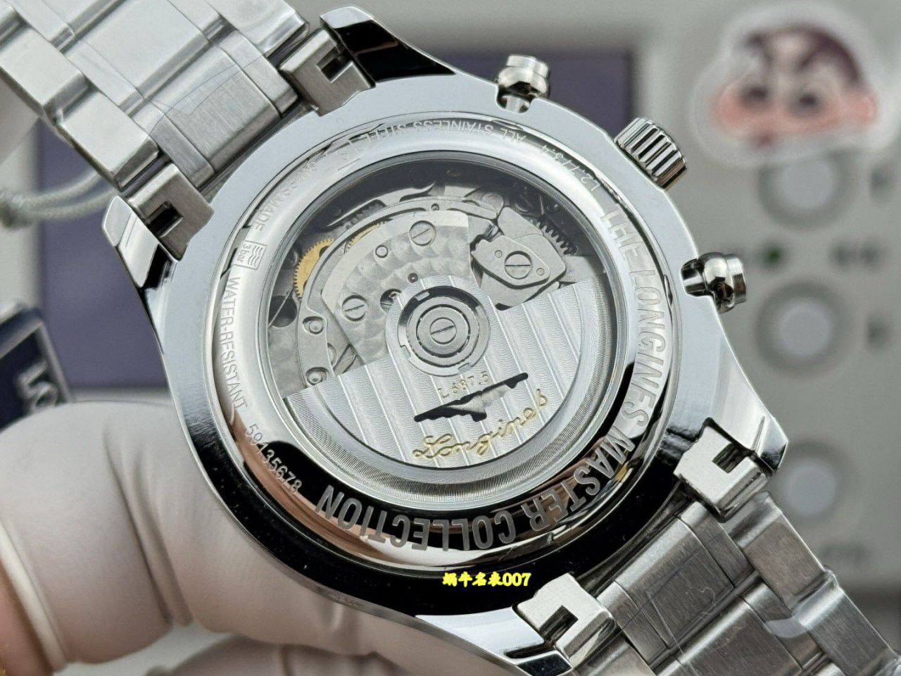 GS浪琴名匠系列L2.773.4.78.6复刻腕表 /  