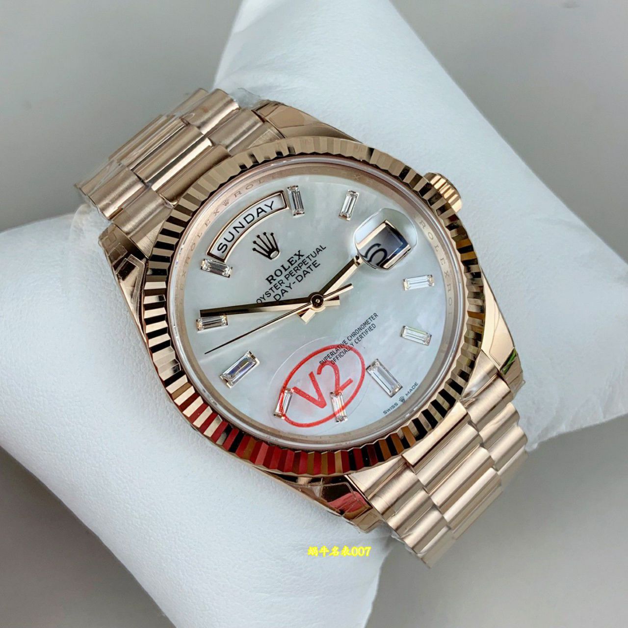 VS配重DD劳力士星期日历型复刻手表m228236-0026腕表 /  