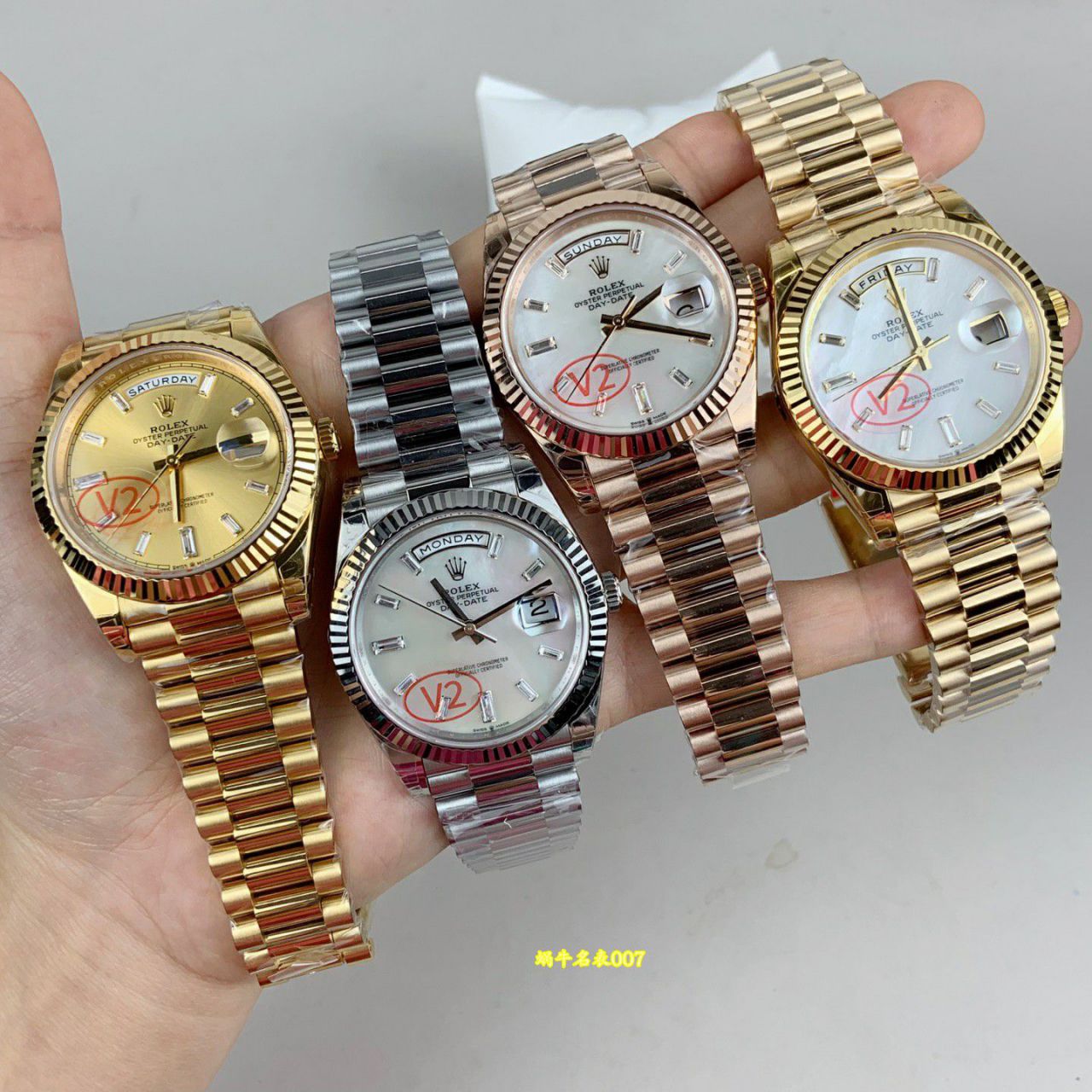 VS新品配重182克DD劳力士星期日历型广州复刻手表m228238-0071腕表 /  