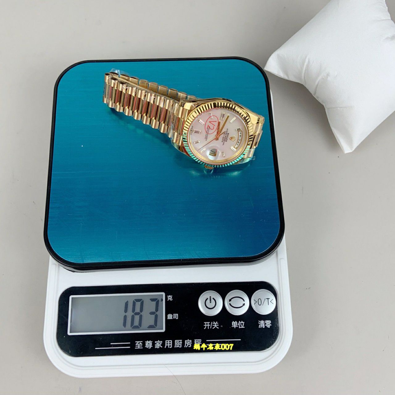 VS新品配重182克DD劳力士星期日历型广州复刻手表m228238-0071腕表 /  