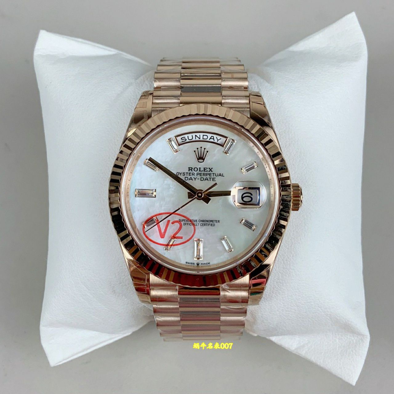 VS配重DD劳力士星期日历型复刻手表m228236-0026腕表 /  