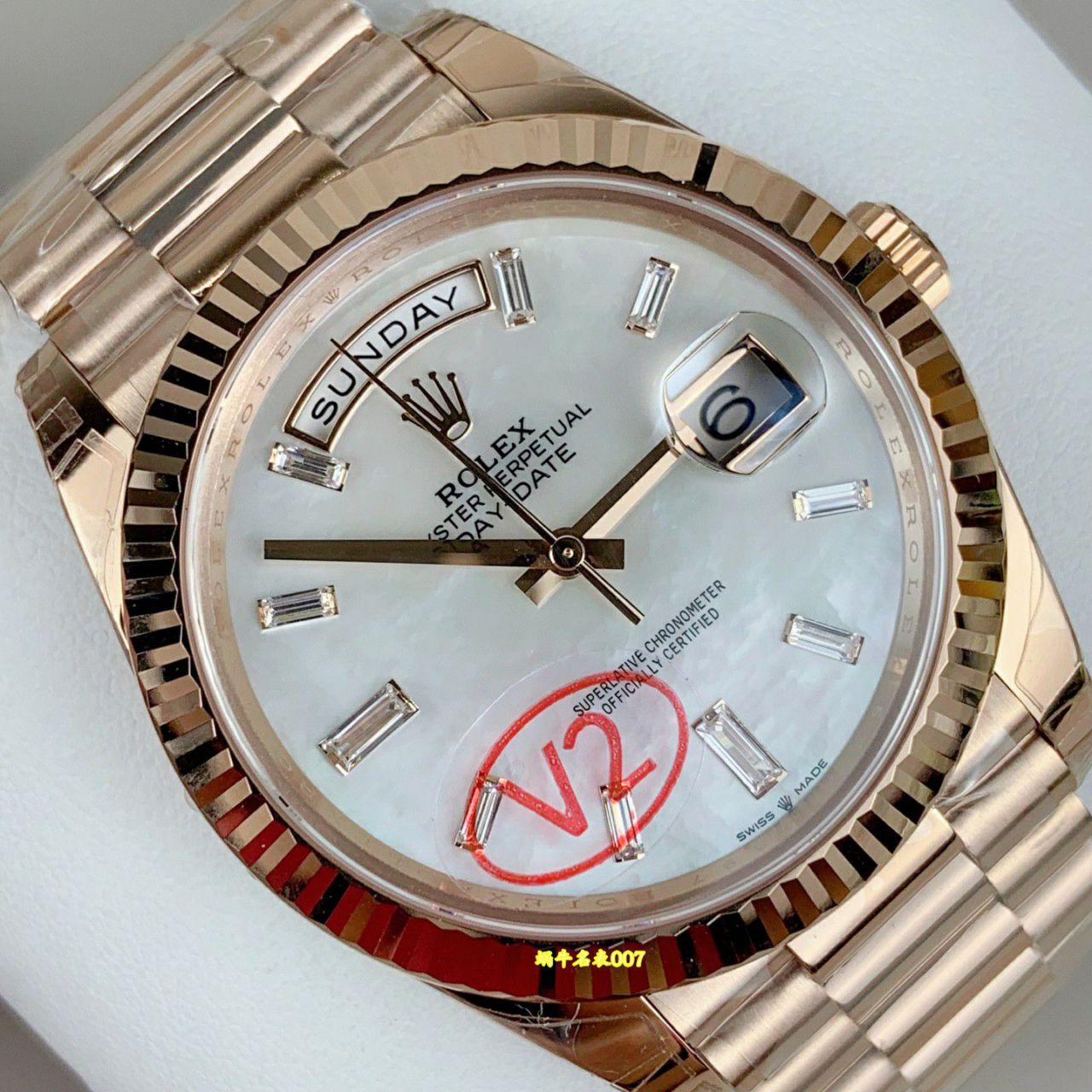 VS配重DD劳力士星期日历型超级克隆手表m228238-0005腕表 /  