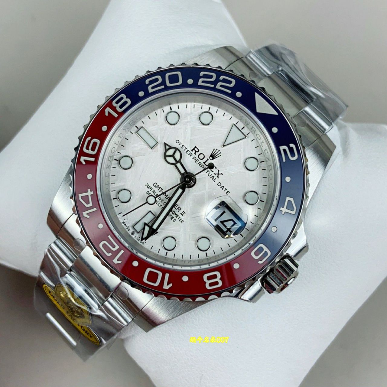 狗厂配重陨石面劳力士格林尼治型II复刻手表m126719blro-0002腕表(可乐圈) /  