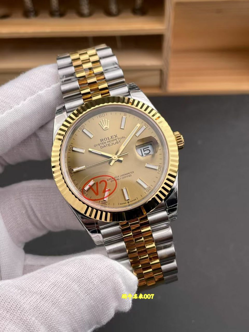 VS配重日志V2劳力士日志型复刻手表m126333-0010腕表 /   