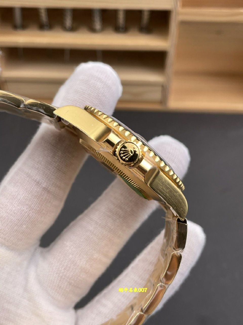 VS三代全金黑水鬼劳力士潜航者型顶级复刻手表m126618ln-0002腕表 /   