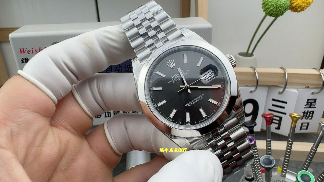 VS光圈劳力士日志型41MM复刻手表m126300-0007腕表 /   