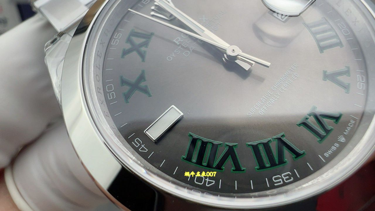 VS光圈绿萝复刻手表劳力士日志型系列m126300-0014腕表 /   