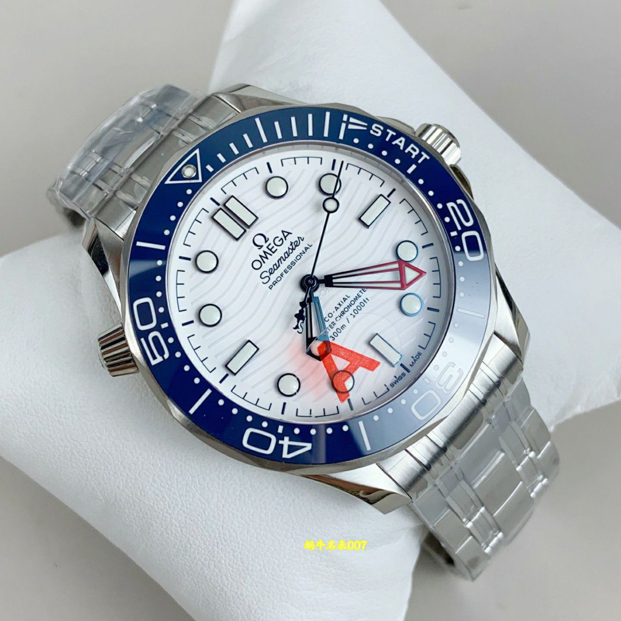 VS海马300美洲杯纪念版 V4版欧米茄海马300复刻手表210.30.42.20.04.002腕表 /   