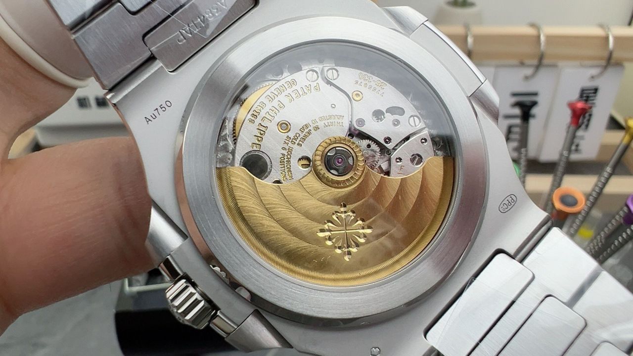 DDF百达翡丽鹦鹉螺配重复刻高仿手表5811/1G-001腕表 /  