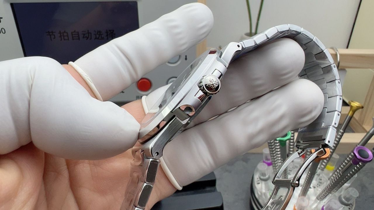 DDF百达翡丽鹦鹉螺配重复刻高仿手表5811/1G-001腕表 /  