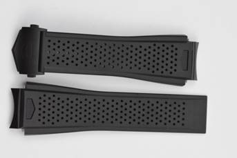 黑面的橡胶表带